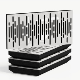 Narrow Acoustic Wall Panel "Wave-Horizont"