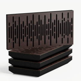 Narrow Acoustic Wall Panel "Wave-Horizont"