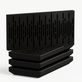 Narrow Acoustic Wall Panel "Wave-Horizont"