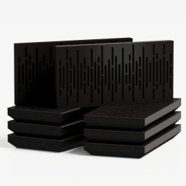 Narrow Acoustic Wall Panel "Wave-Horizont"
