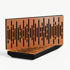 Narrow Acoustic Wall Panel "Wave-Horizont"