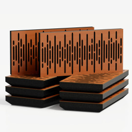 Narrow Acoustic Wall Panel "Wave-Horizont"