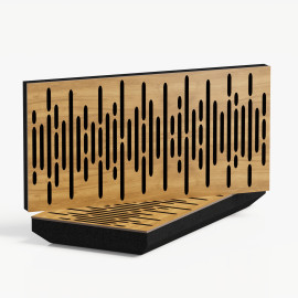Narrow Acoustic Wall Panel "Wave-Horizont"
