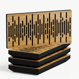 Narrow Acoustic Wall Panel "Wave-Horizont"