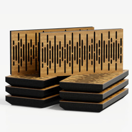 Narrow Acoustic Wall Panel "Wave-Horizont"