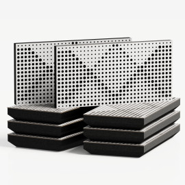 Narrow Acoustic Wall Panel "Wilds-Horizont"