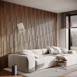 Wooden Decorative Acoustic Panel «Pluta»