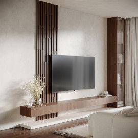 Wooden Decorative Acoustic Panel «Pluta»