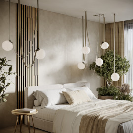 Wooden Decorative Acoustic Panel «Pluta»