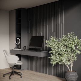 Wooden Decorative Acoustic Panel «Pluta»