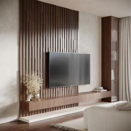 Wooden Decorative Acoustic Panel «Pluta»