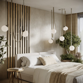 Wooden Decorative Acoustic Panel «Pluta»