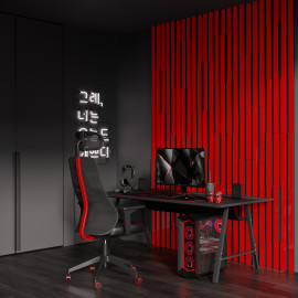 Wooden Decorative Acoustic Panel «Pluta»