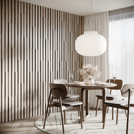 Wooden Decorative Acoustic Panel «Pluta»