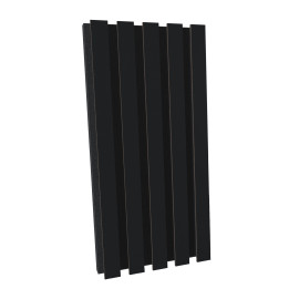 Acoustic Slat Wood (HDF) "Pole-HALF" Wall Panels