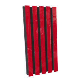 Acoustic Slat Wood (HDF) "Pole-HALF" Wall Panels