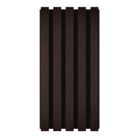 Acoustic Slat Wood (HDF) "Pole-HALF" Wall Panels