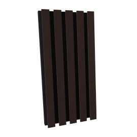 Acoustic Slat Wood (HDF) "Pole-HALF" Wall Panels