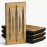 Narrow Acoustic Panel "Pulsar-F Fabric" Oak