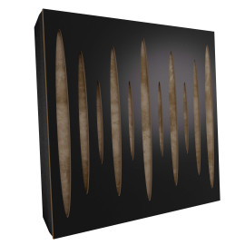 Sound Absorbing Acoustic Panel «Pulsar Fabric» Black