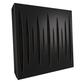 Sound Absorbing Acoustic Panel «Pulsar Fabric» Black