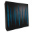 Sound Absorbing Acoustic Panel «Pulsar Fabric» Black