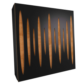 Sound Absorbing Acoustic Panel «Pulsar Fabric» Black