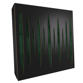 Sound Absorbing Acoustic Panel «Pulsar Fabric» Black