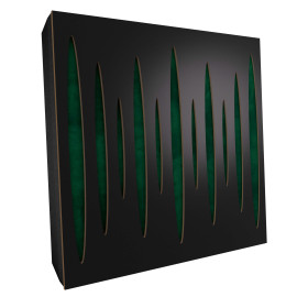 Sound Absorbing Acoustic Panel «Pulsar Fabric» Black