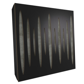Sound Absorbing Acoustic Panel «Pulsar Fabric» Black