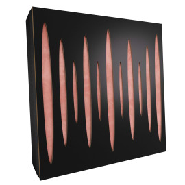 Sound Absorbing Acoustic Panel «Pulsar Fabric» Black