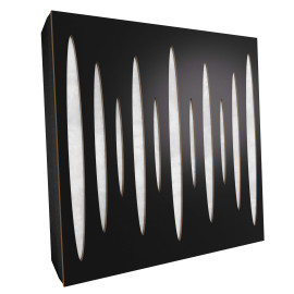 Sound Absorbing Acoustic Panel «Pulsar Fabric» Black