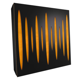Sound Absorbing Acoustic Panel «Pulsar Fabric» Black