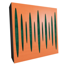 Sound Absorbing Acoustic Panel «Pulsar Fabric» Cherry
