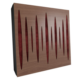 Sound Absorbing Acoustic Panel «Pulsar Fabric» Nut