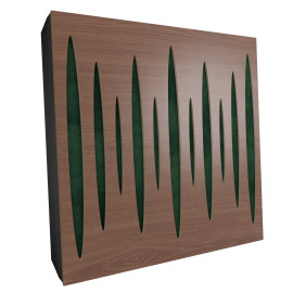Sound Absorbing Acoustic Panel «Pulsar Fabric» Nut