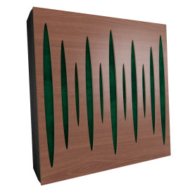 Sound Absorbing Acoustic Panel «Pulsar Fabric» Nut