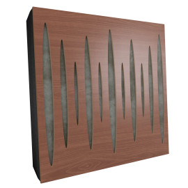 Sound Absorbing Acoustic Panel «Pulsar Fabric» Nut