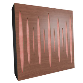 Sound Absorbing Acoustic Panel «Pulsar Fabric» Nut