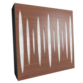 Sound Absorbing Acoustic Panel «Pulsar Fabric» Nut