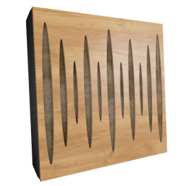 Sound Absorbing Acoustic Panel «Pulsar Fabric» Oak