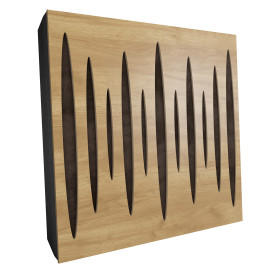 Sound Absorbing Acoustic Panel «Pulsar Fabric» Oak