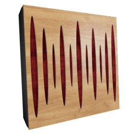 Sound Absorbing Acoustic Panel «Pulsar Fabric» Oak