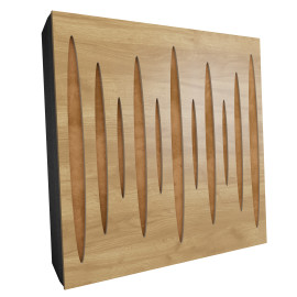 Sound Absorbing Acoustic Panel «Pulsar Fabric» Oak