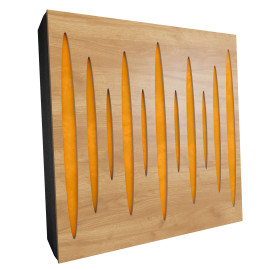 Sound Absorbing Acoustic Panel «Pulsar Fabric» Oak