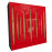 Sound Absorbing Acoustic Panel «Pulsar Fabric» Red Gloss