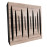 Sound Absorbing Acoustic Panel «Pulsar Fabric» Sonoma