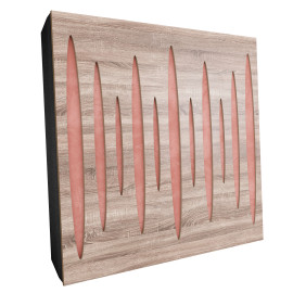 Sound Absorbing Acoustic Panel «Pulsar Fabric» Sonoma