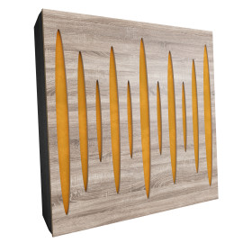 Sound Absorbing Acoustic Panel «Pulsar Fabric» Sonoma