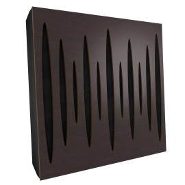 Sound Absorbing Acoustic Panel «Pulsar Fabric» Wenge
